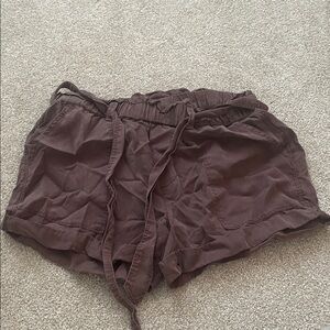 Aerie paper bag shorts
